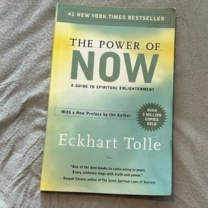 The Power of Now paperback book